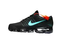 nike air vapormax flyknit fashion sneakers black jade